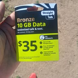 $ 35.00 Straight Talk Bronze ( 1 MONTH )