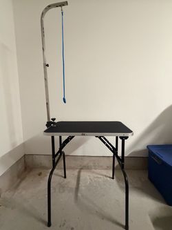 Go Pet Club Grooming Table with Removable Leash Holder
