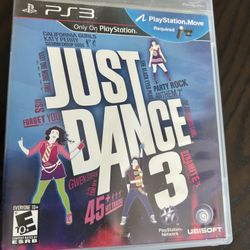 Just Dance 3 Sony PlayStation 3 PS3 Complete CIB 