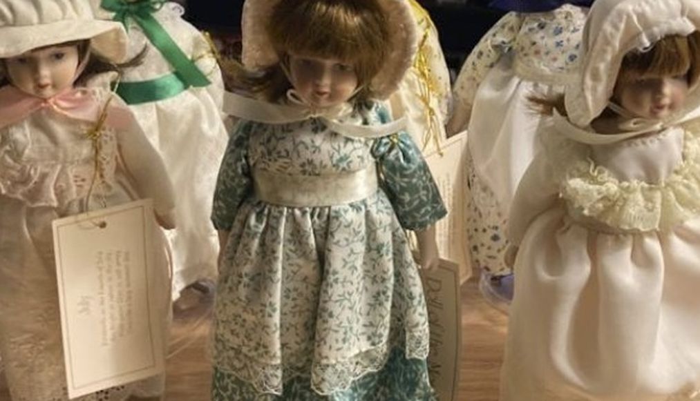 Lot Of 8 Antique Dolls