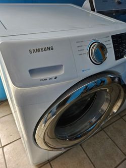 Samsung Washer
Machine And Electric Dryer
Used, works great,
heavy duty ,steam
moisture sensor
500 dlls free delivery,
as is nO warranty