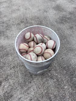 Lot of Baseballs for Cage of Tee Work (50)