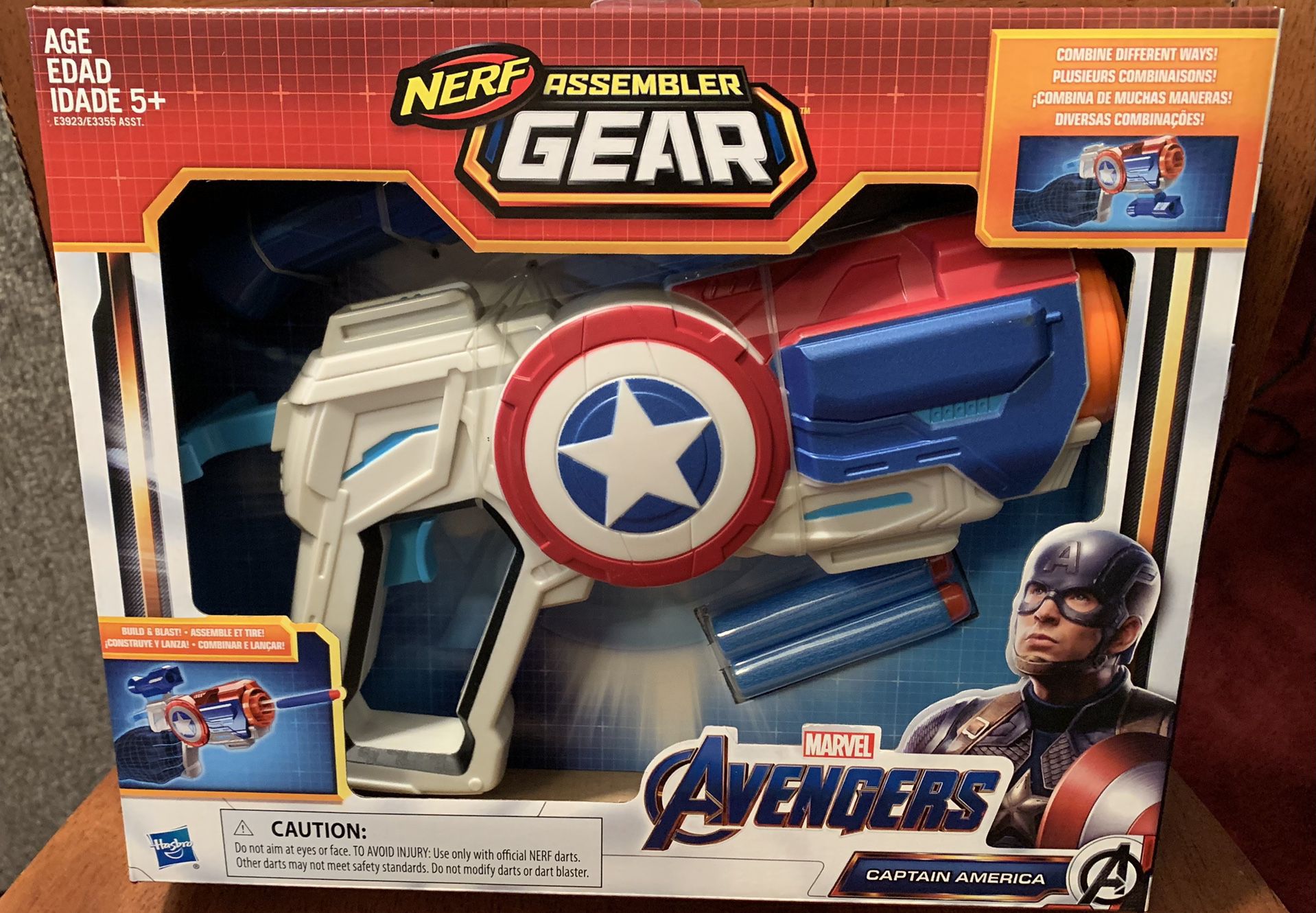 Captain America Nerf Gun