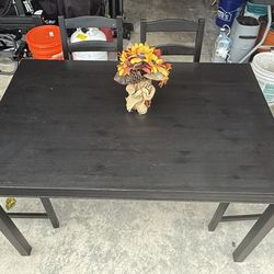Dining Table and chairs-(Ikea)