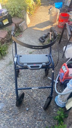 Dolomite’ drive Walker price 40$. Pick up. E. Side. 72. and Grand view. E. Tacoma ex