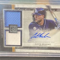 Austin Meadows Dual Patch Auto #/199 
