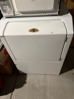 Maytag White Front-Load Dryer