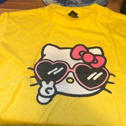 Hello Kitty T-shirt, new in bag size medium