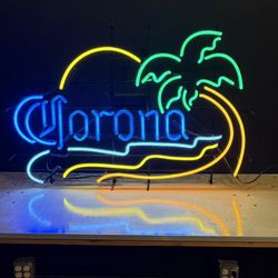 Large Corona Neon Sign
