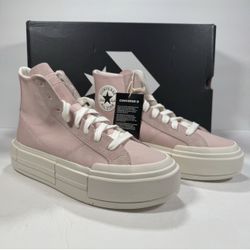 Converse CTAS Cruise Hi Chunky Platform Sneakers Pink Sage Women Size 10