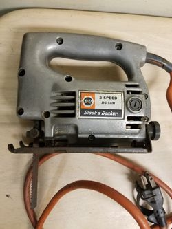 Vintage Black & Decker 2 Speed Jig Saw No. 7535