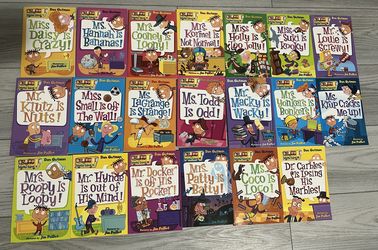 My Weird School Set Of 21 Children’s Books