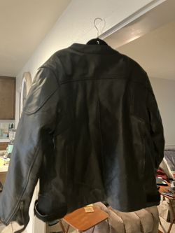 Heavy Wilson Leather Riding Jacket Men’s