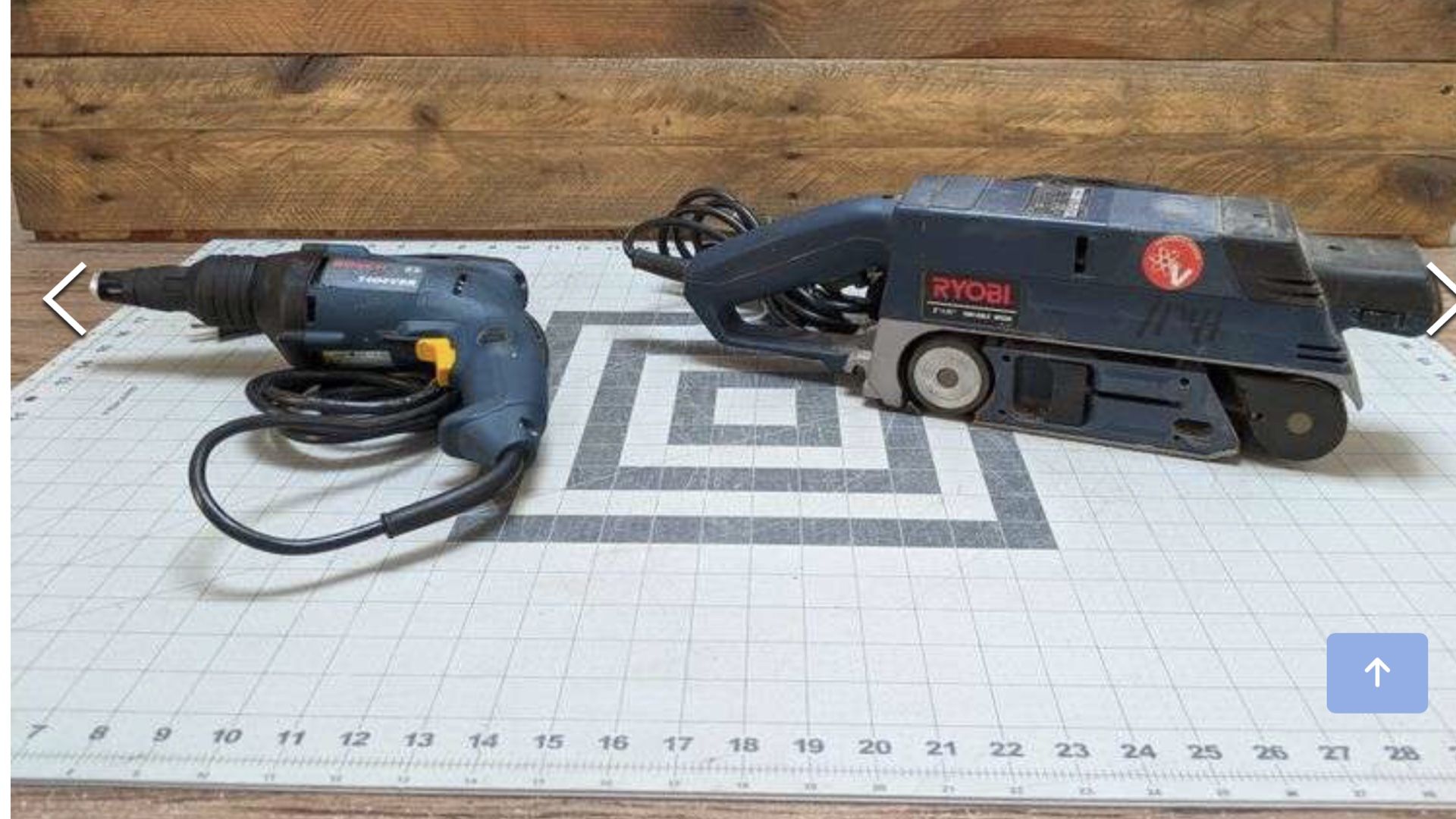 Belt Sander And Drywall Screw Gun
