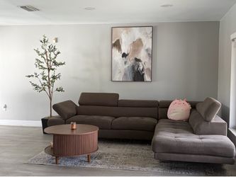 Dark grey sectional