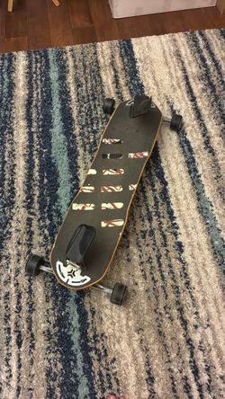 Freeboard Skateboard with Graphic Deck