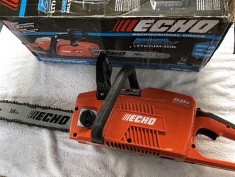 Echo 16 in saw with 40ah battery and charger