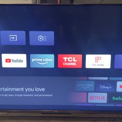 TCL 55” 6-Series 4K QLED Mini-LED TV w/ Remote – Great Condition!