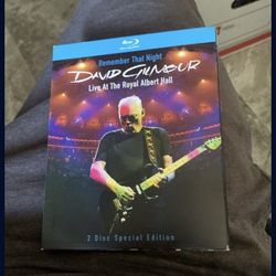 Remember That Night ‘David Gilmour’ Live At The Royal Albert Hall. 