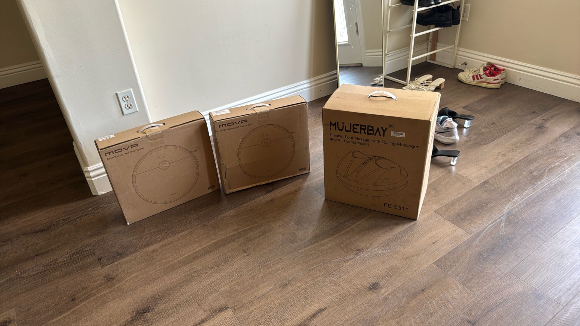 vacuum robot+ foot massager