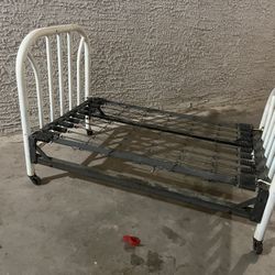 Antique Mini Bed Frame