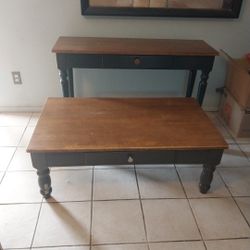 Side Table and Coffee Table