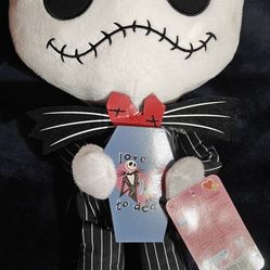 Jack Skellington Plush Valentines Day 