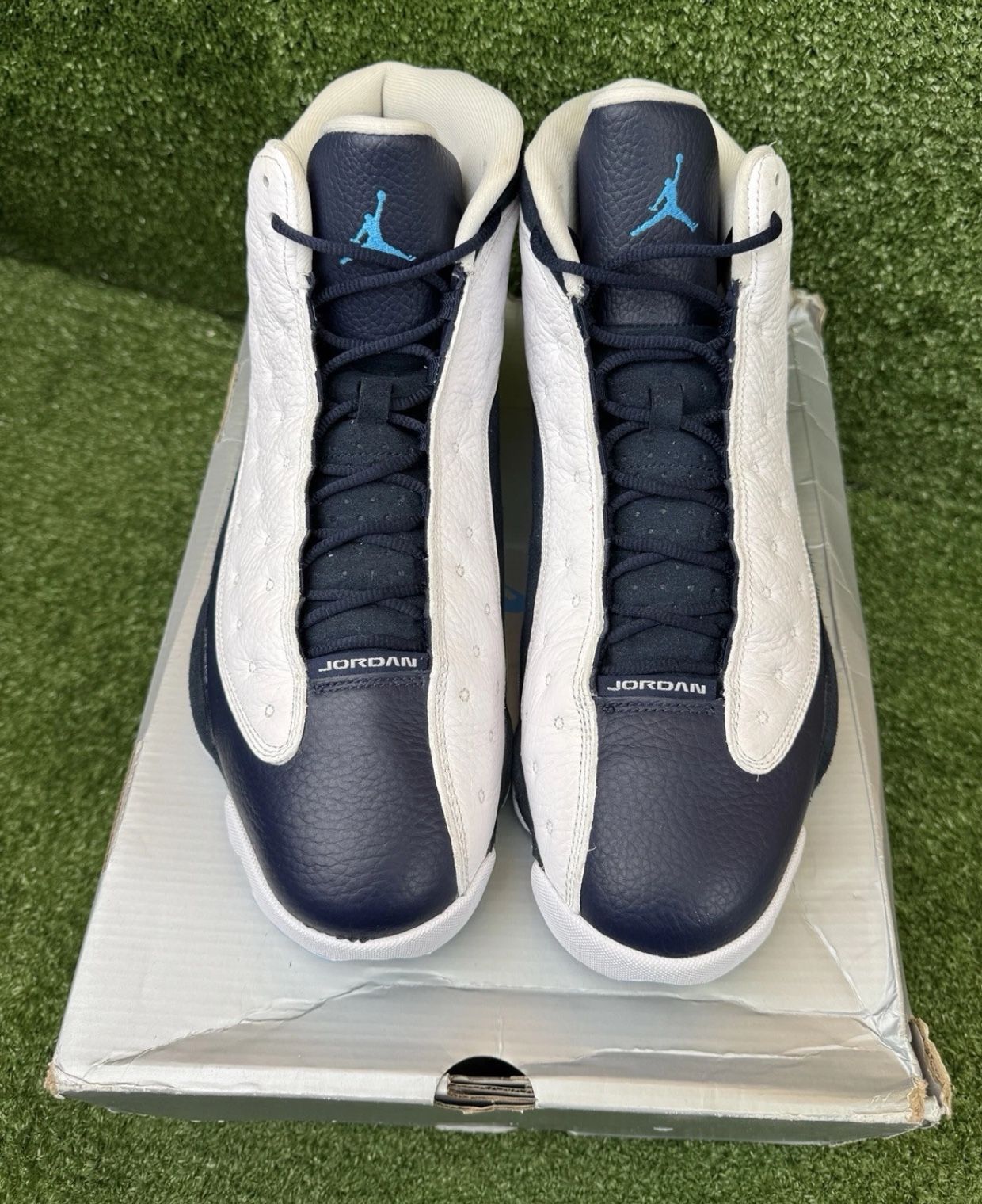 Size 14 - Jordan 13 Retro Obsidian w/ Box In Excellent Condition 