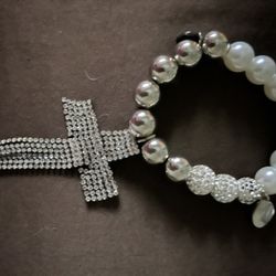 Bling Cross Bracelets