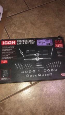 Icon tap and die set