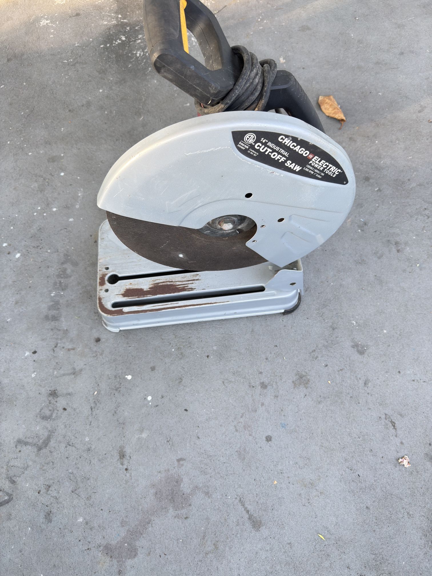 14” Chicago Cut Off Saw