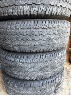 4 Goodyear Wrangler 265/70/16 - 265 70 16 Tires