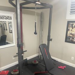 Power Rack Weider Pro Pulley System