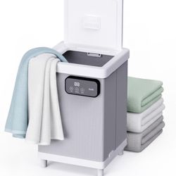ZonLi Hot Towel Warmer, Luxury Large Towel Warmer for Bathroom with Custom Fragrance, Auto Shut Off, Led Display, 35L Fits Up to 2 Towels, Bathrobes