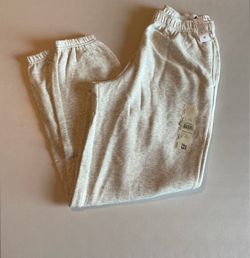 New Fleece joggers gray