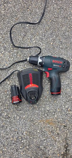 Bosch 12V Max Compact Cordless Drill Set (with Charger & 1 Battery)