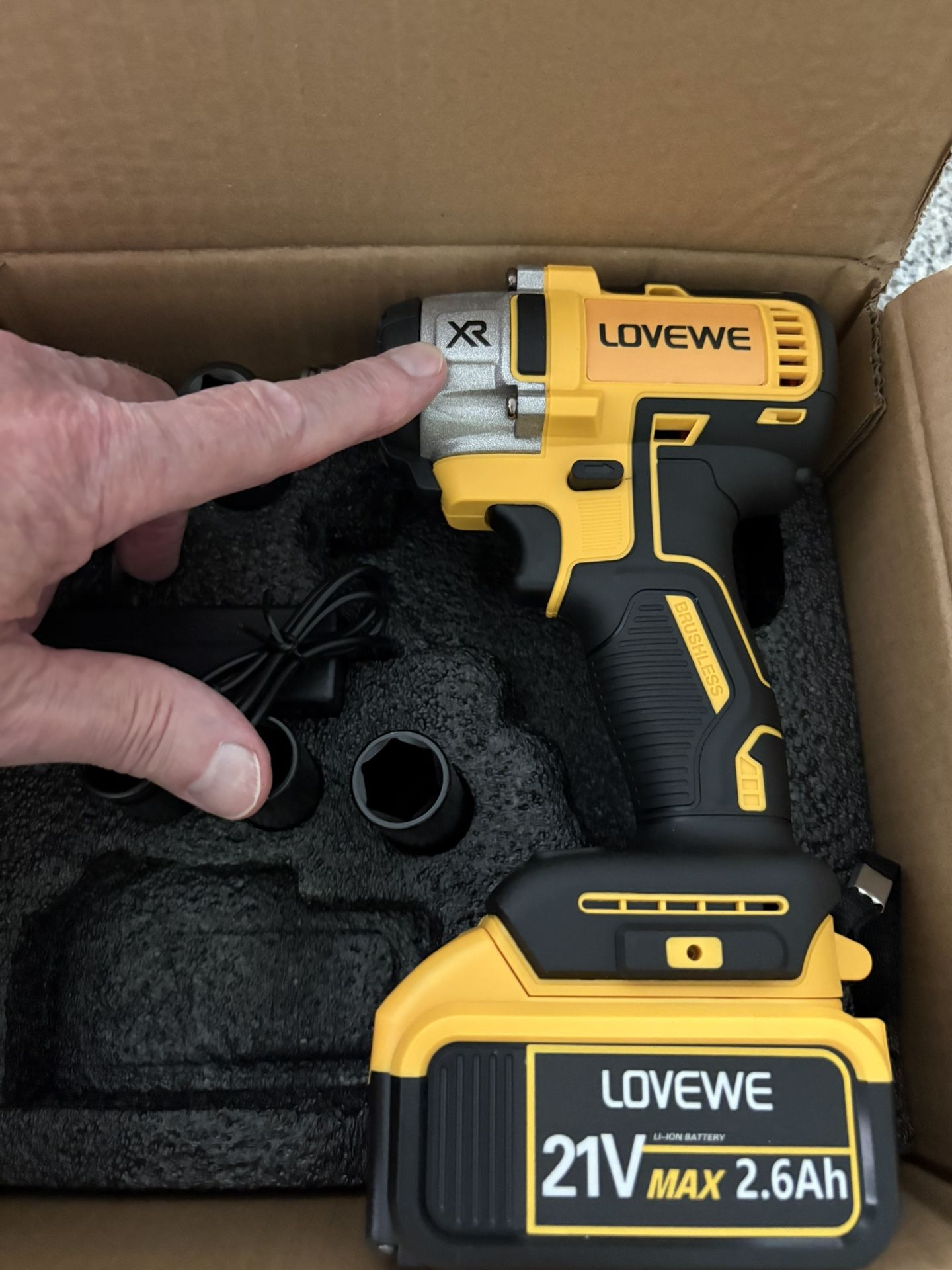 1/2,inch Impact Made By Dewalt See The XR Symbol
