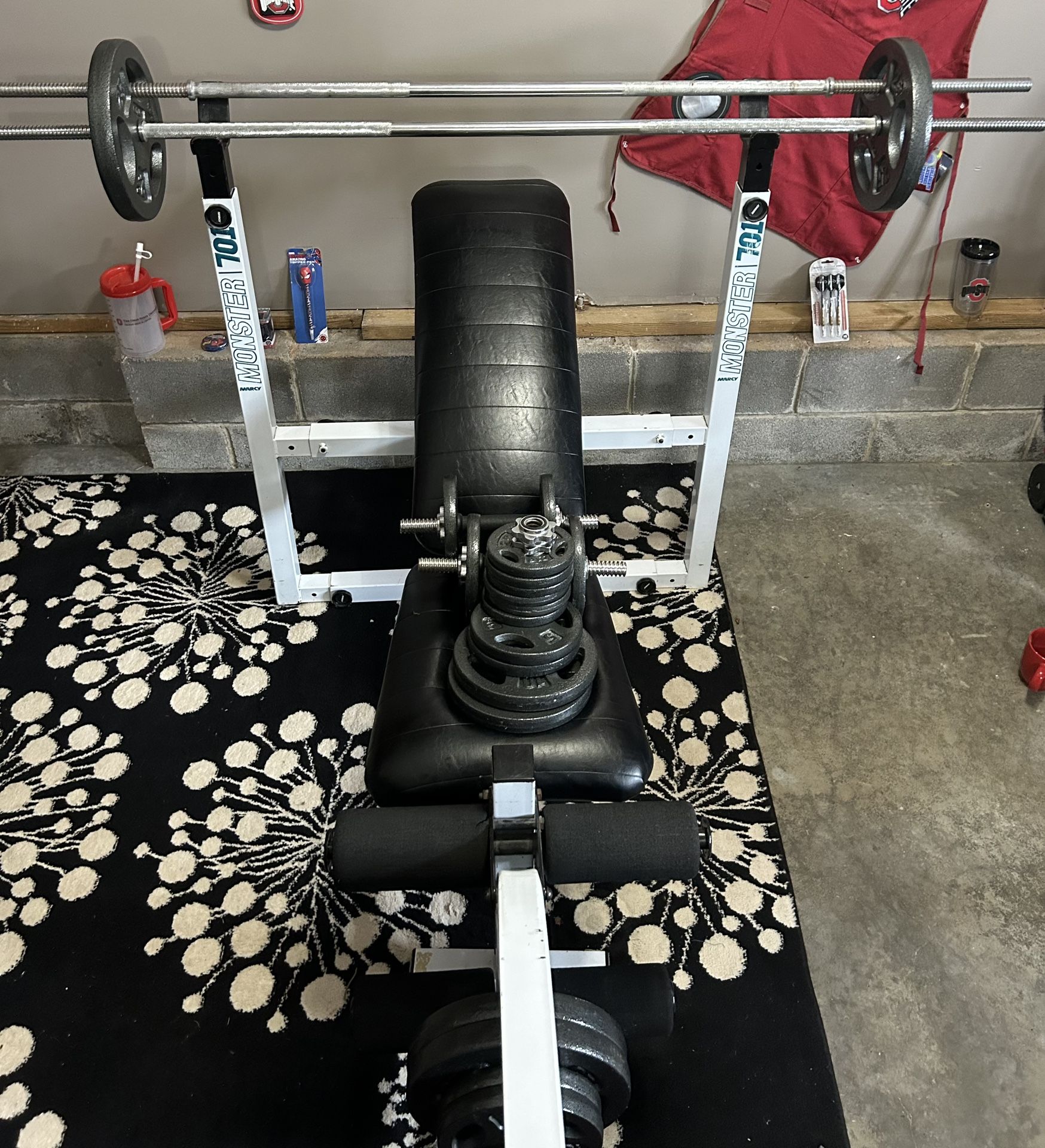 Marcy monster weight bench sale