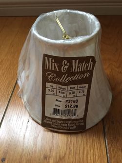 New Pleated Lampshade 4.75” Height