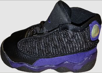 Toddler Air Jordan 13 Retro TD Royal "Court Purple" 414581-015 Size 4C EXCELLENT USED Condition