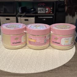 Dove Crumbl Exfoliating Body Scrub Lemon Cookie (3 Pack - 15 oz Each)