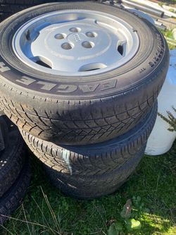 Audi rims and tires P215 60R15