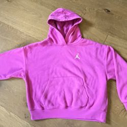 Jordan Pink Hoodie - Youth 12-13 - Like new 
