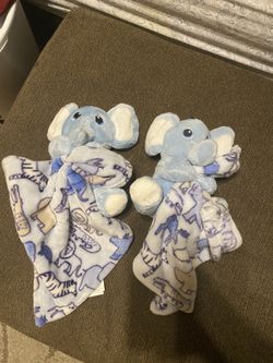 Snuggle Stuff Elephants. 
