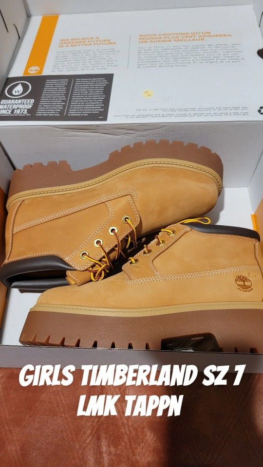 Girls Timberland Boot Sz 7 
