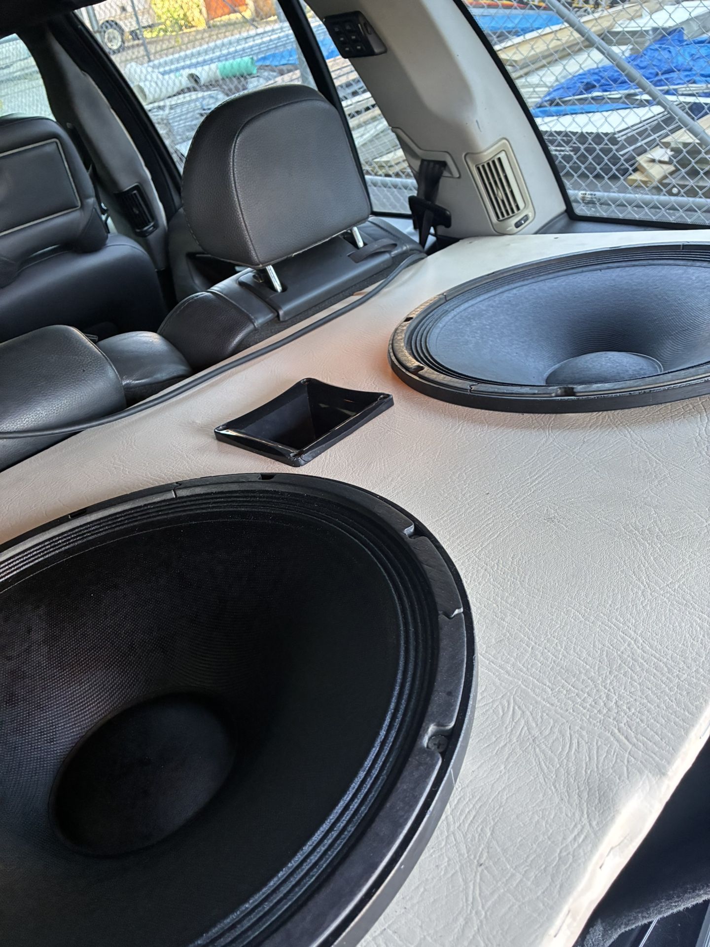 2 15inch Speakers In Good Condition