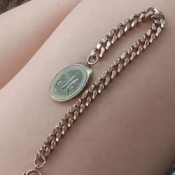 M Gold Plated Chain