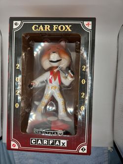 Car Fox 2020 bobblehead : Viva Las Car Fox - Brand New In Box -