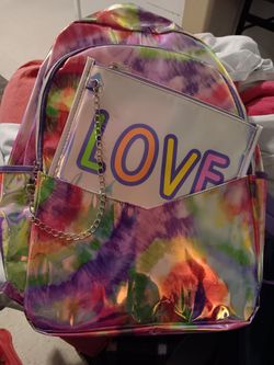 Girls Tie-dye Backpack