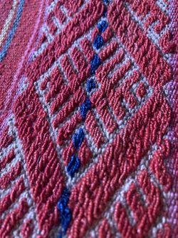 Vintage Textile Peruvian Poncho